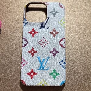 Fashion Multicolor monogram iPhone 16 Pro Max case